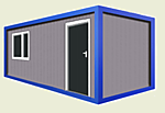 Бытовка с перегородкой БК-02 (6 х 2,4 х 2,5 м) _________ 8 (863) 221-04-21